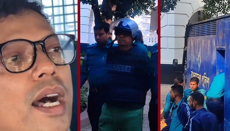 প্রিজনভ্যানে জাতীয় সংগীত গাইতে গাইতে ট্রাইব্যুনাল ছাড়লেন পলক