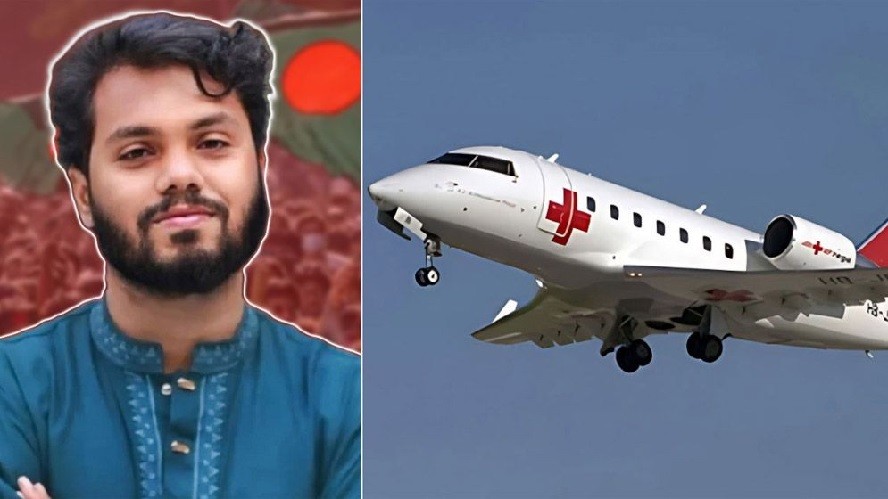 হাদিকে সিঙ্গাপুরে নেওয়া হচ্ছে, সঙ্গে যাচ্ছেন দুই ভাই