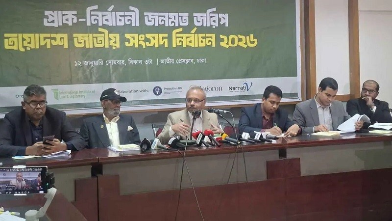 সবশেষ জনমত জরিপে বিএনপি-জামায়াত ‘কাছাকাছি’