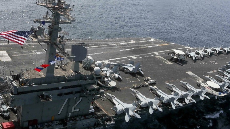 মধ্যপ্রাচ্যে যুক্তরাষ্ট্রের সামরিক মহড়ায় ফোর্স প্রদর্শন