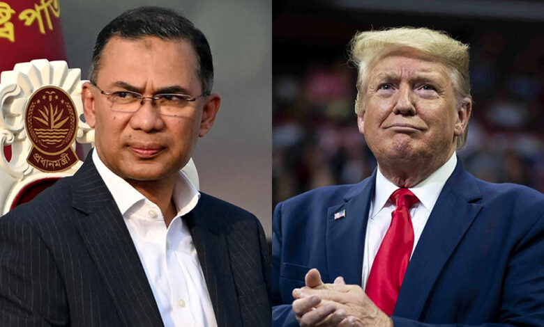 প্রধানমন্ত্রীকে ট্রাম্পের অভিনন্দন, বাণিজ্যচুক্তি বাস্তবায়নের আশা